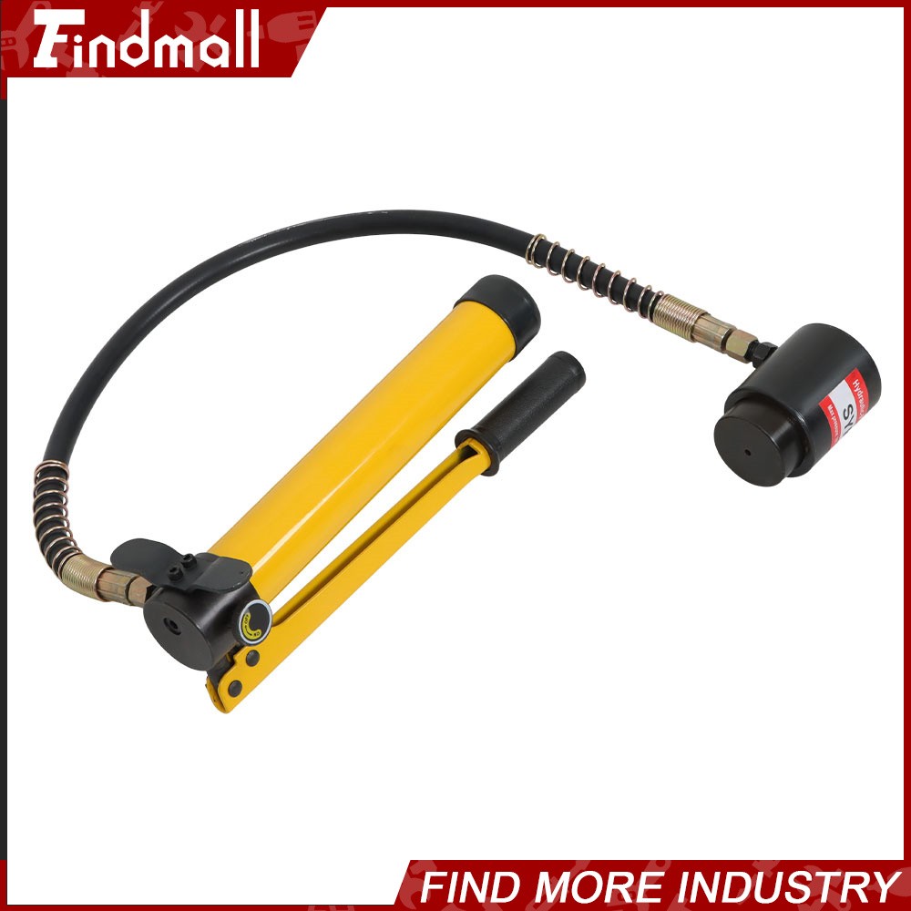Findmall 10 Ton 1/2″ – 2″ Hydraulic Knockout Punch Driver Tool Kit With 6 Dies