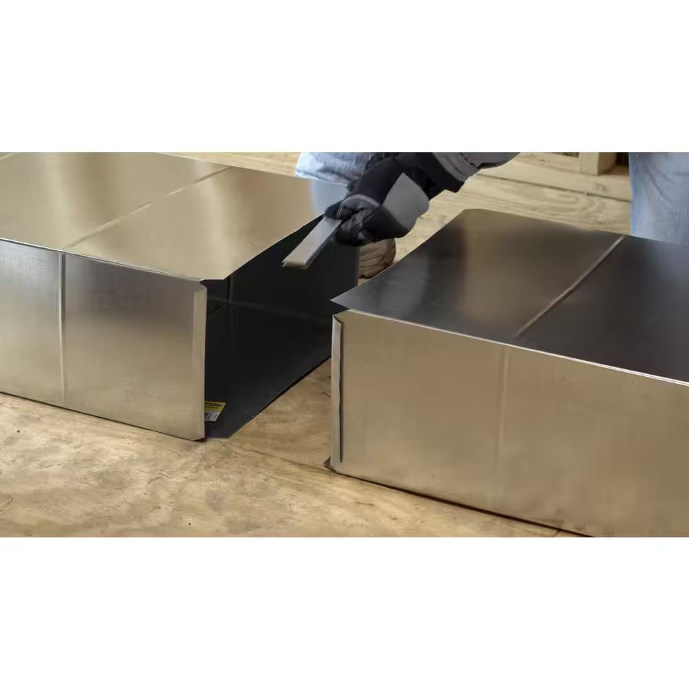 12 In. X 8 In. X 4 Ft. Half Section Rectangular Duct