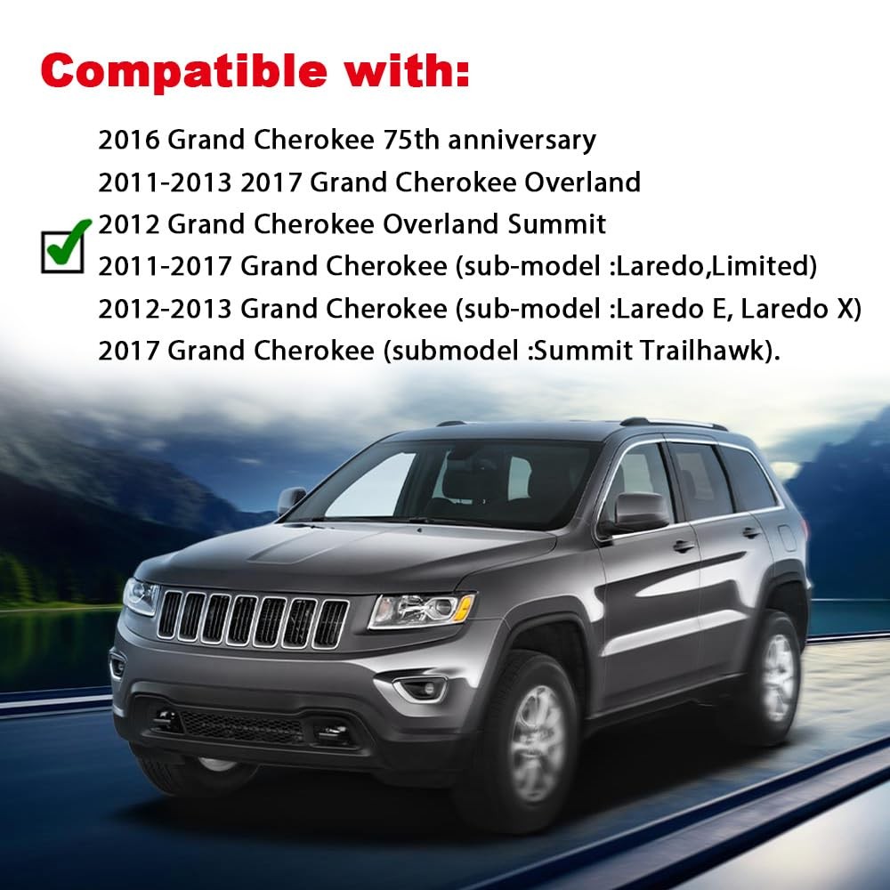 Front Left Fender Flare for Jeep Grand Cherokee 2011-2016 Wheel Arch Molding