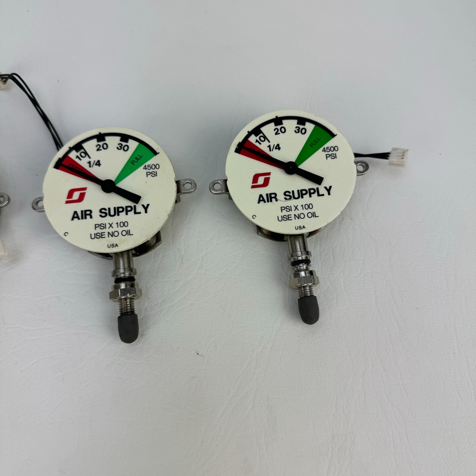 Lot of 4 Scott Safety Remote Gauge Air Supply 4500PSI X 100 USA