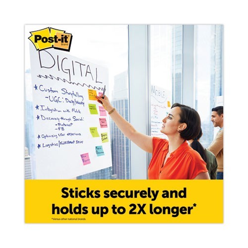 Post-it Super Sticky Tabletop Easel Pad, Unruled, (20) White 20×23 Sheets