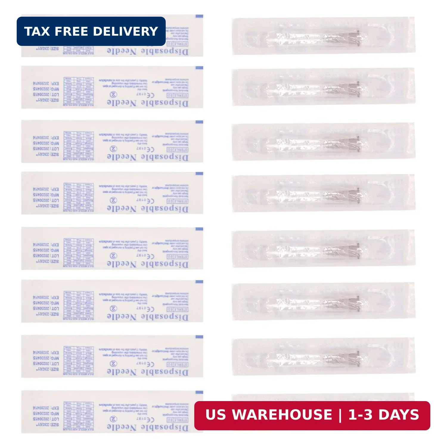 27 Gauge 1 Inch Needle,100 PCS Luer Lock Industrial Dispensing Accessories Needl