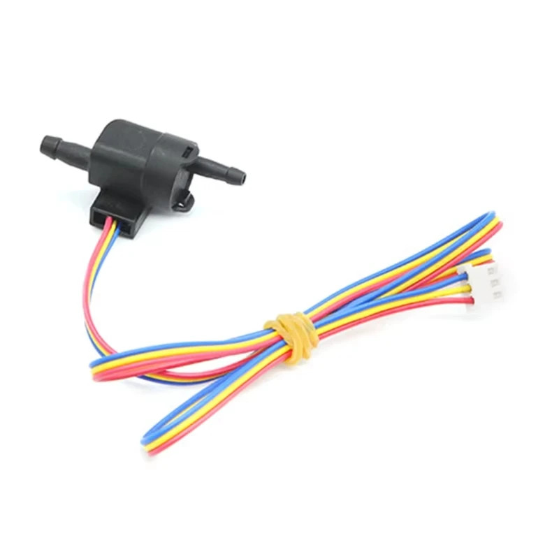 Water Flow Sensor 40-150ml/min Optical Transparent Hall Flow Meter FM-PS2216