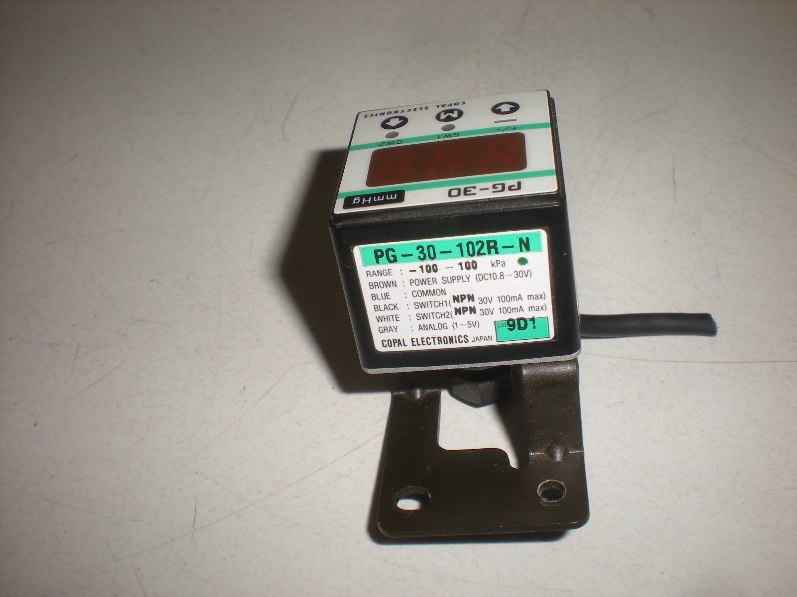 Copal PG-30-102R-N Pressure Switch – Used