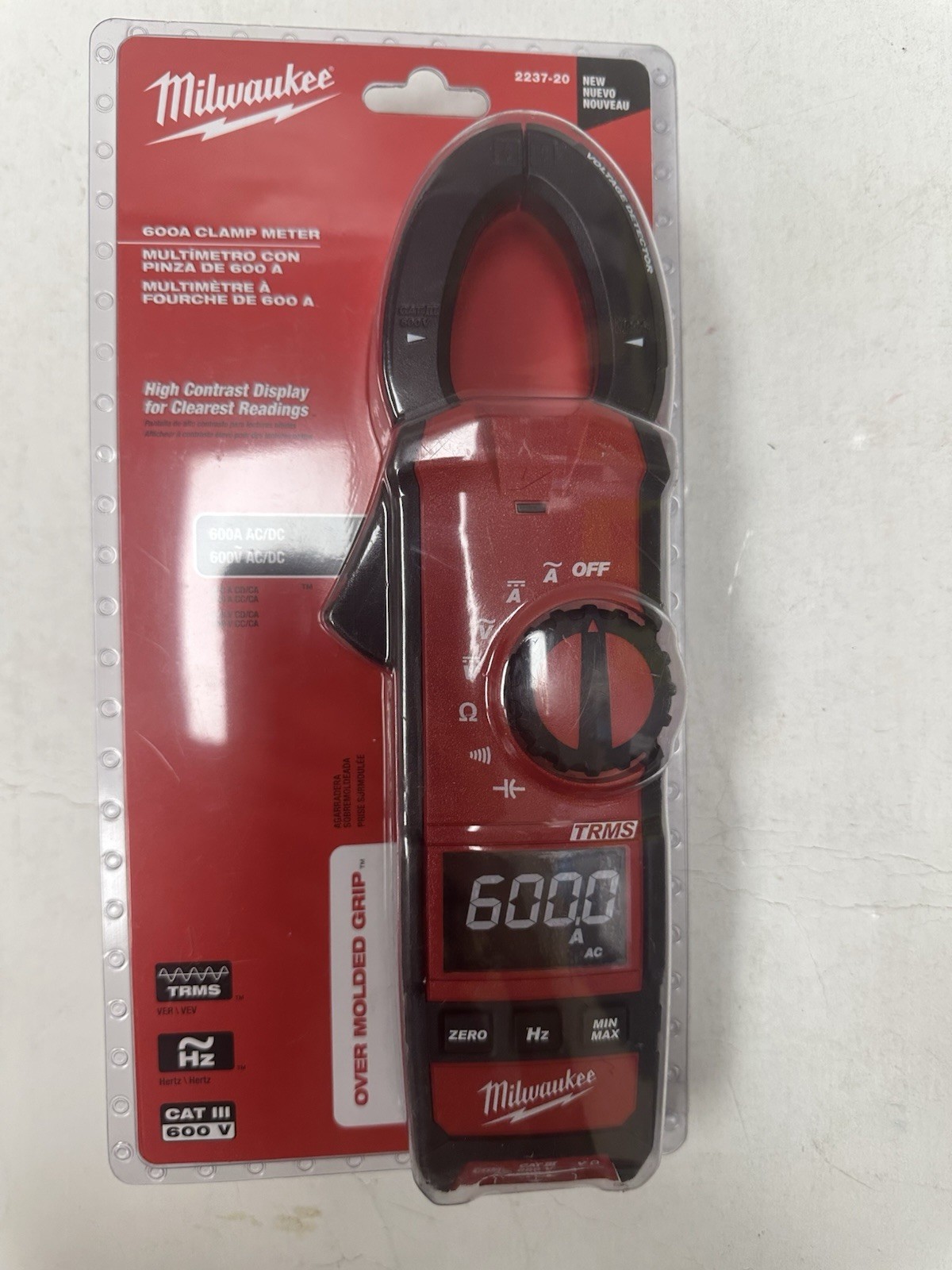 Milwaukee 2236-20 600A Clamp Meter – Brand New