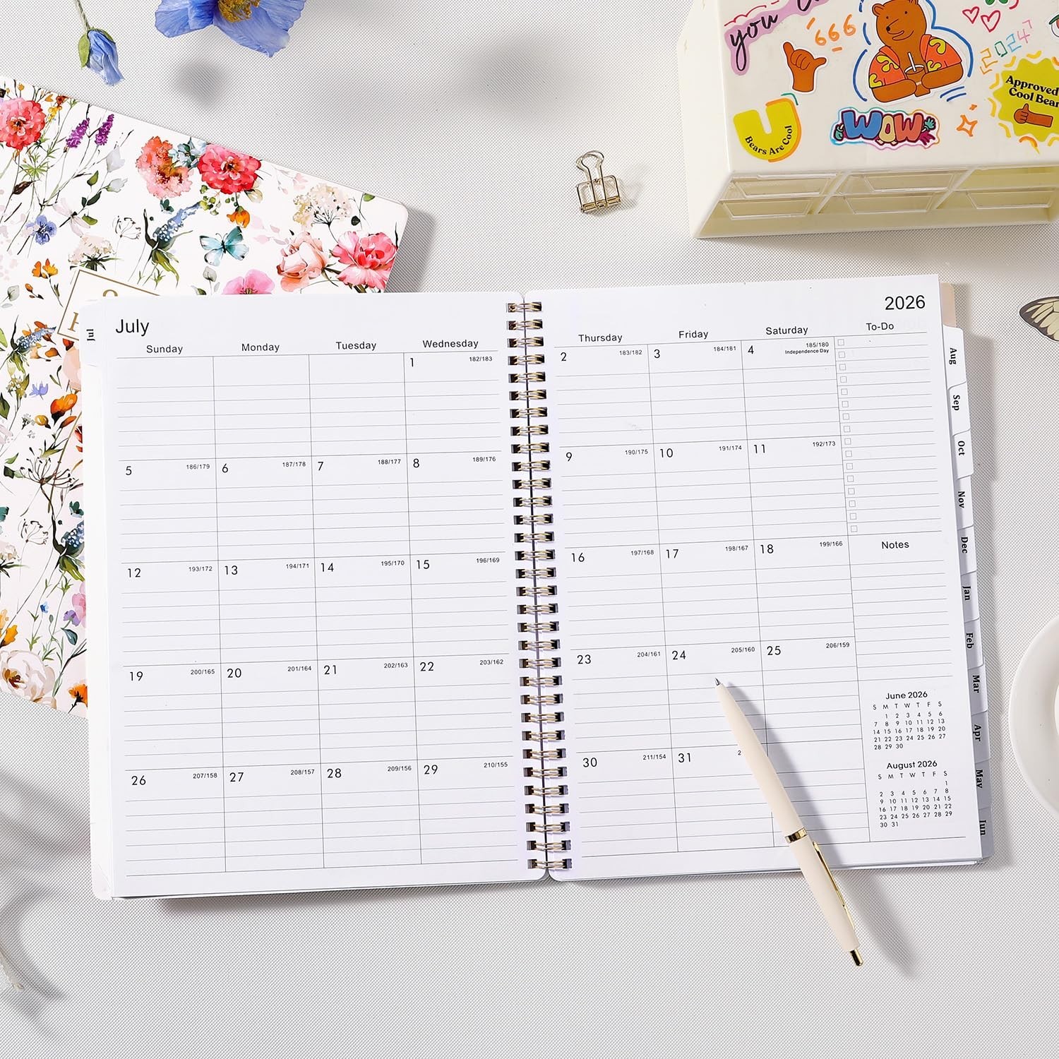Planner 2026-2027 – Academic Planner 2026-2027, Planner Weekly and Monthly | …