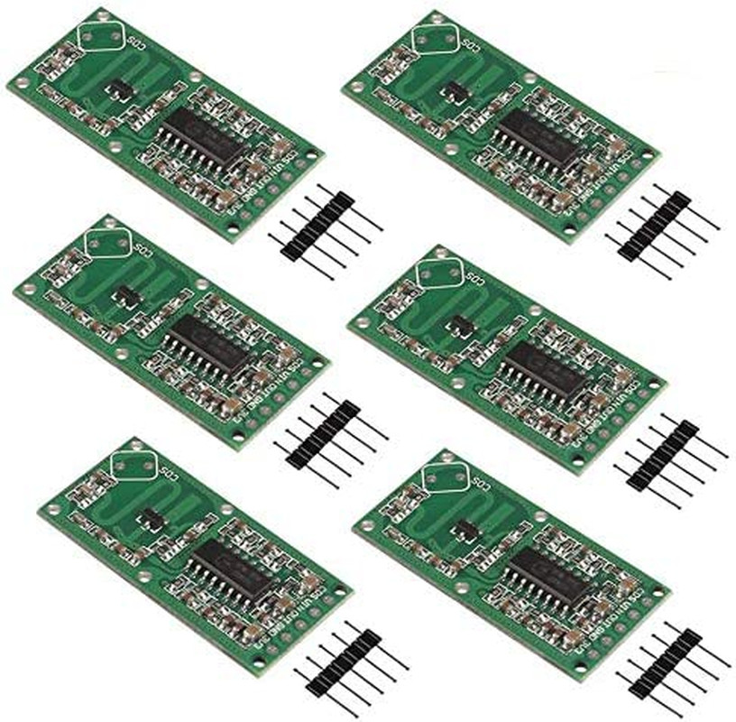 6PCS RCWL-0516 Microwave Radar Motion Sensor Module for Arduino ESP8266 Nodemcu