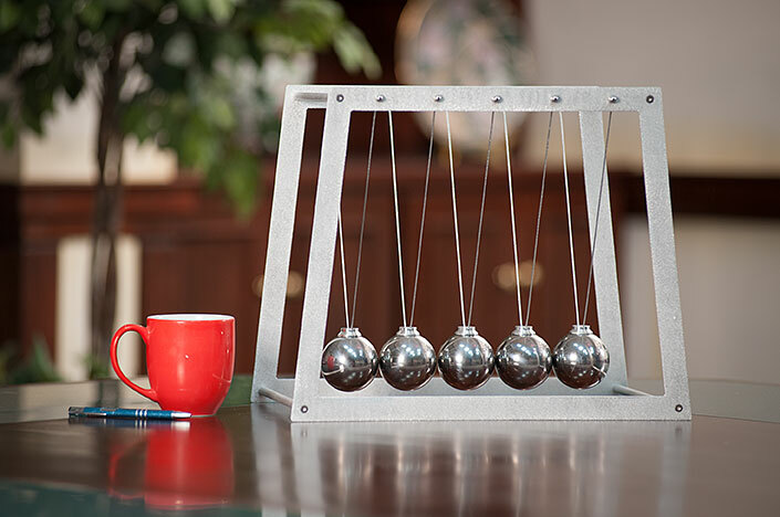 High End Extra Large Museum Quality Giant Newton’s Cradle