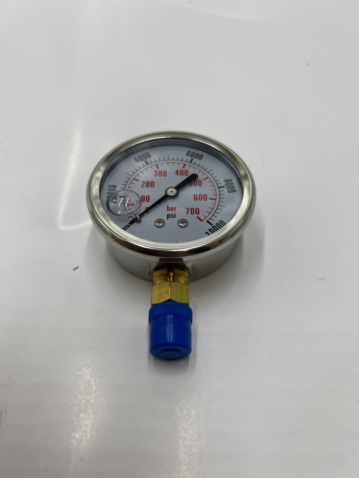 Dynamic Fluid Components Pressure Gauge 0-10000psi 0-700bar 2.5″ CF1P-700A