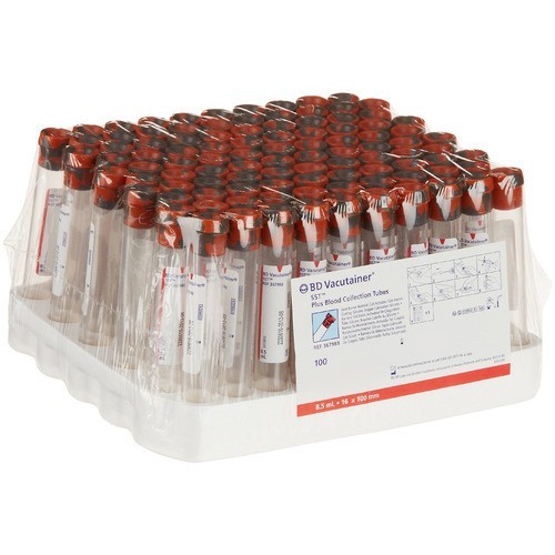 *100-Pieces* BD 8.5 mL Plastic Tubes 367988