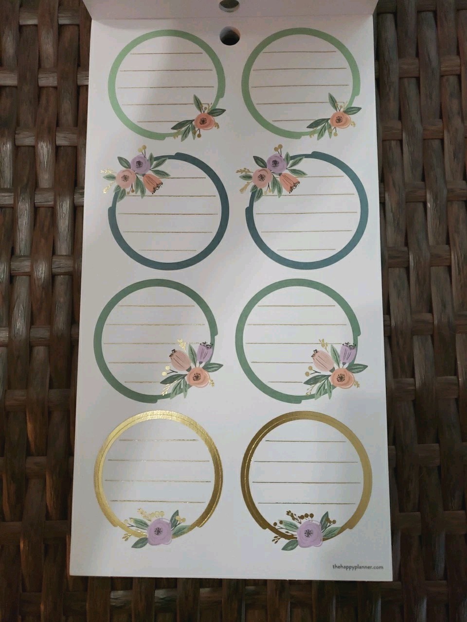 Happy Planner GARDEN WEDDING Value Pack Stickers 1322 Pieces
