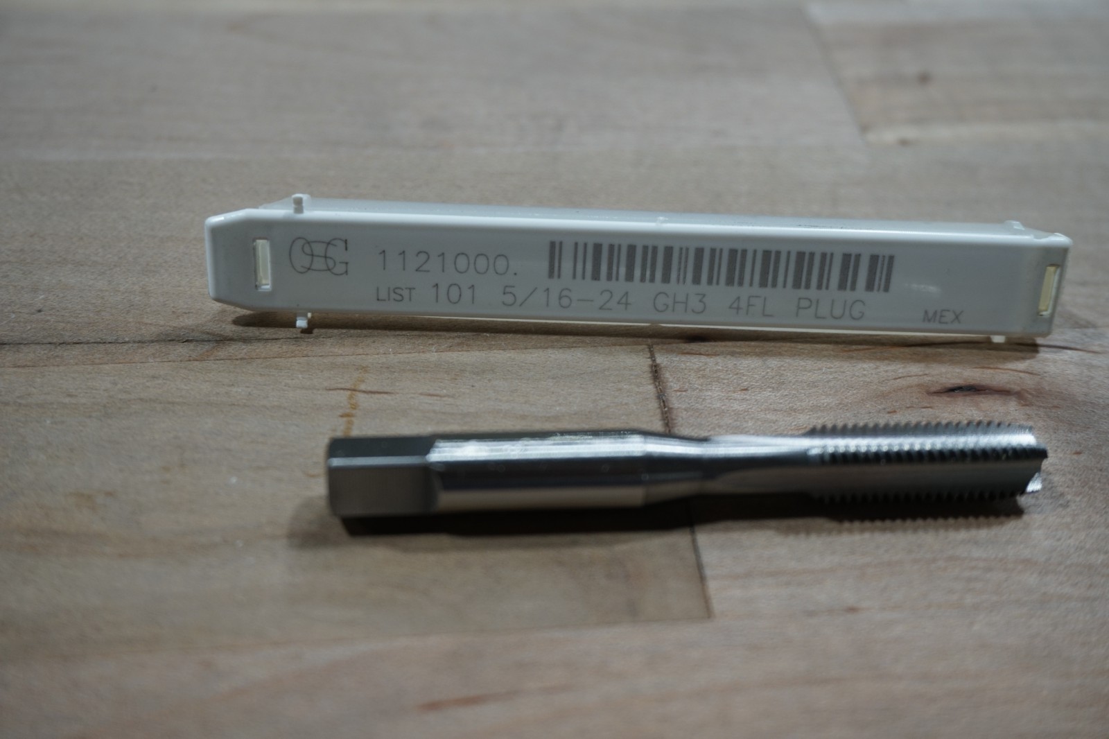 OSGTAP 5/16-24 H3 4-FLUTE PLUG HAND TAP, HSS, BF, FREE SHIP, 1 PIECE