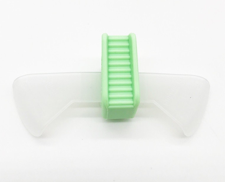 Dental Silicone Mouth Prop Latex Bite Block with Tongue Guard Mouth Prop S/M/L