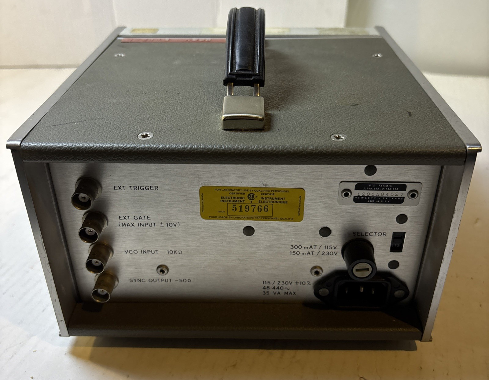 HP / Agilent 3310B Function Generator USA