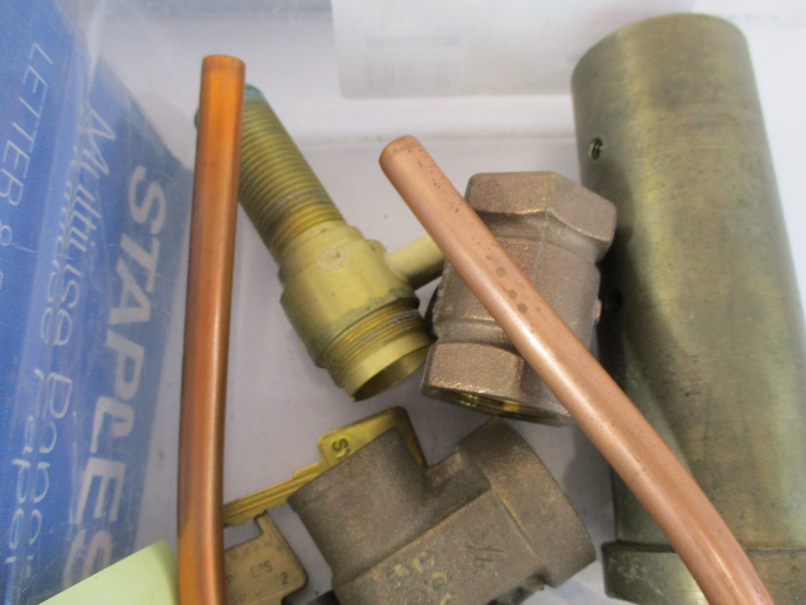 25 # Lbs Machinist Parts Pieces Bits Hand Tools Hardware Doo Dads & Brass Scrap