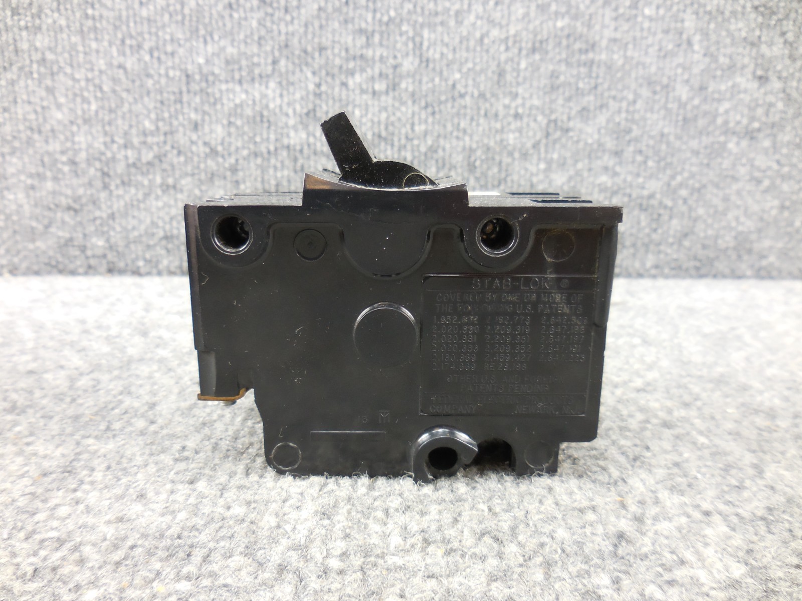 FPE Federal Pacific Electric Stab-Lok CTL Type NB Circuit Breaker 40 amp 2 Pole