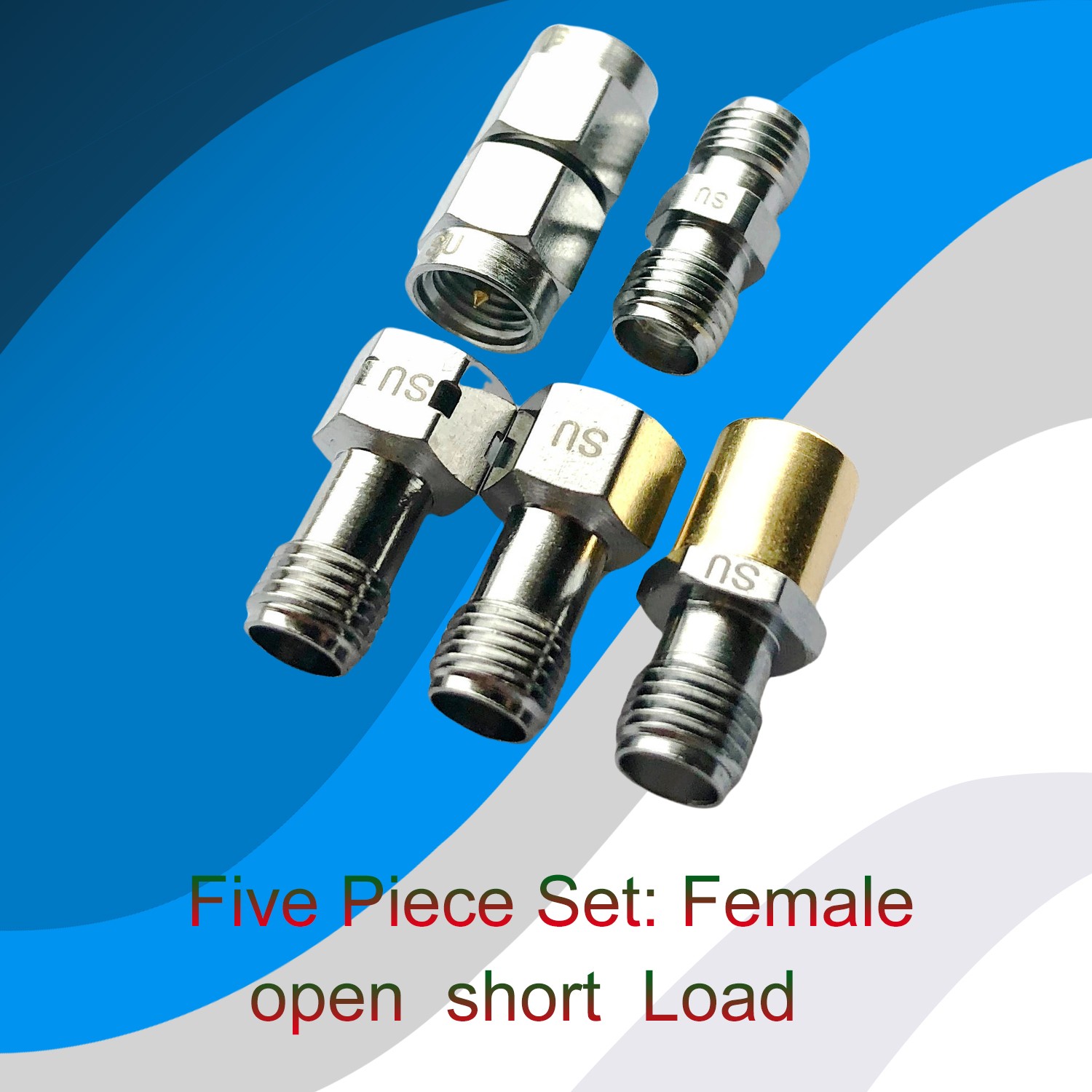 8pcs SMA RF instrument calibration test for DC-6GHz open and short circuit load