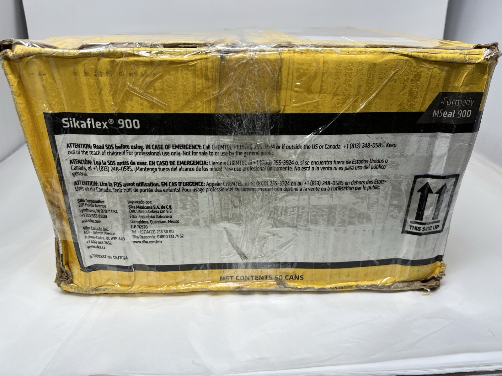 Sikaflex 900 Color Pack 273-P, Limestone, 10.5oz Cans ( Lot of 45x Cans)