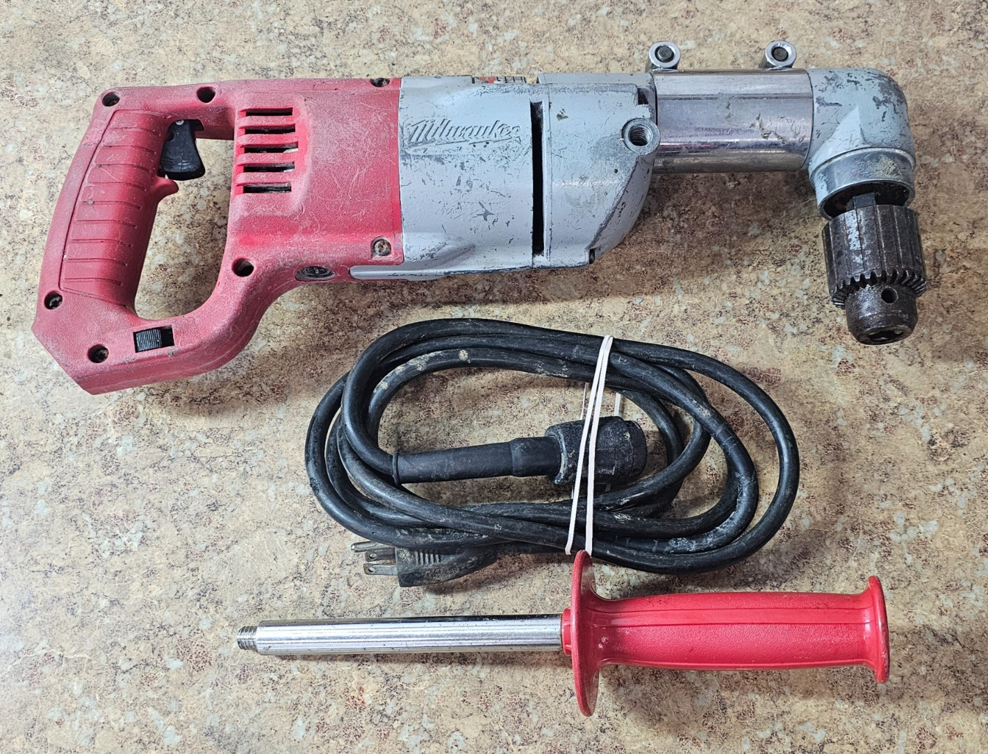 Milwaukee 1107-1 Heavy Duty 1/2″ Right Angle Drill Pre-owned