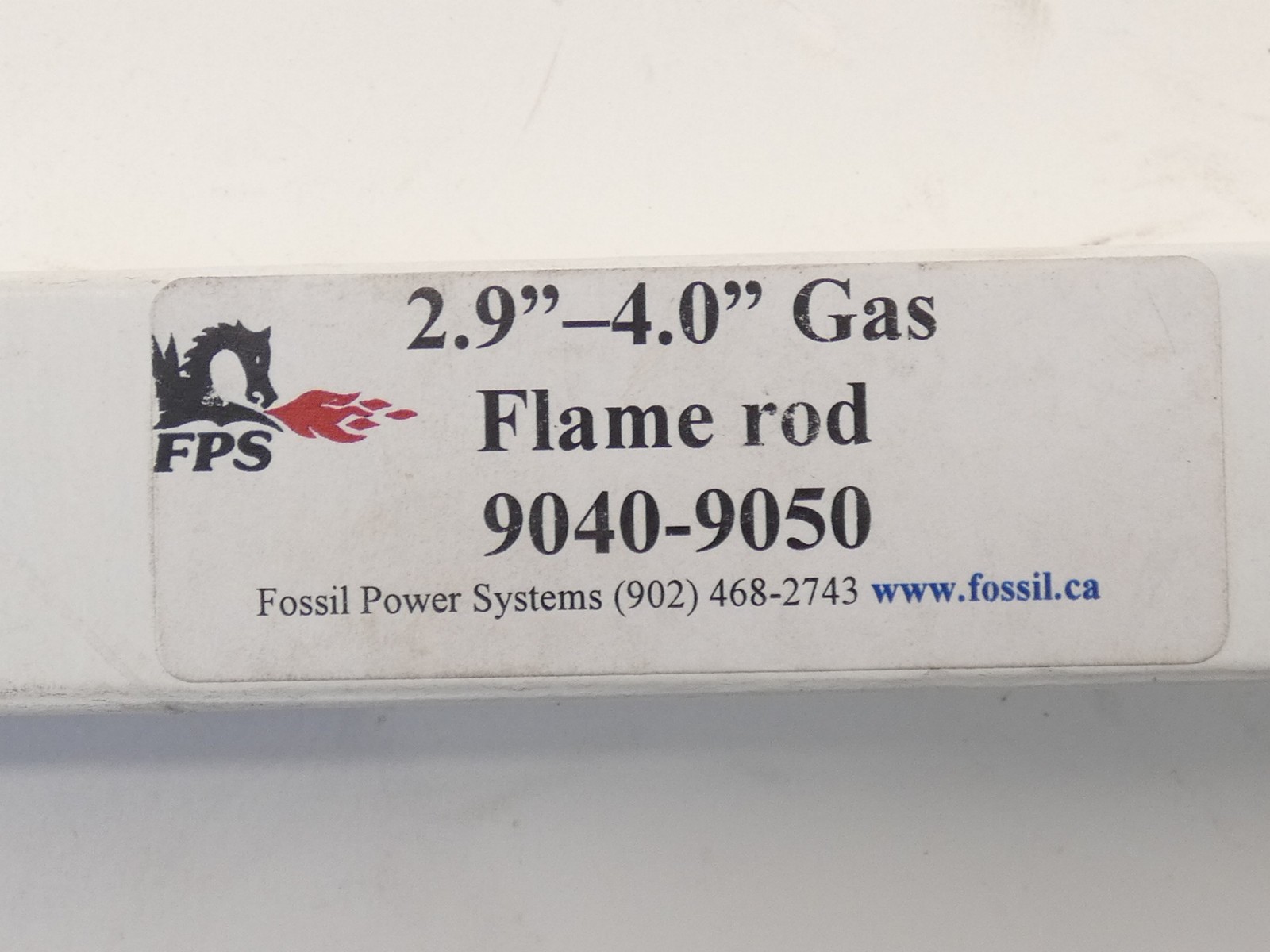 Fossil Power Systems FPS 9040-9050 2.9″-4.0″ Gas Flame Rod – NEW Surplus!