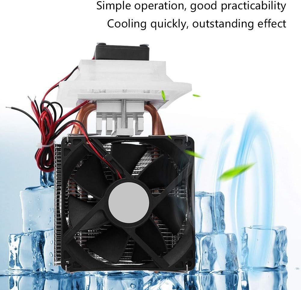 Mini Air Conditioner DIY Kit – Thermoelectric Peltier Cooler