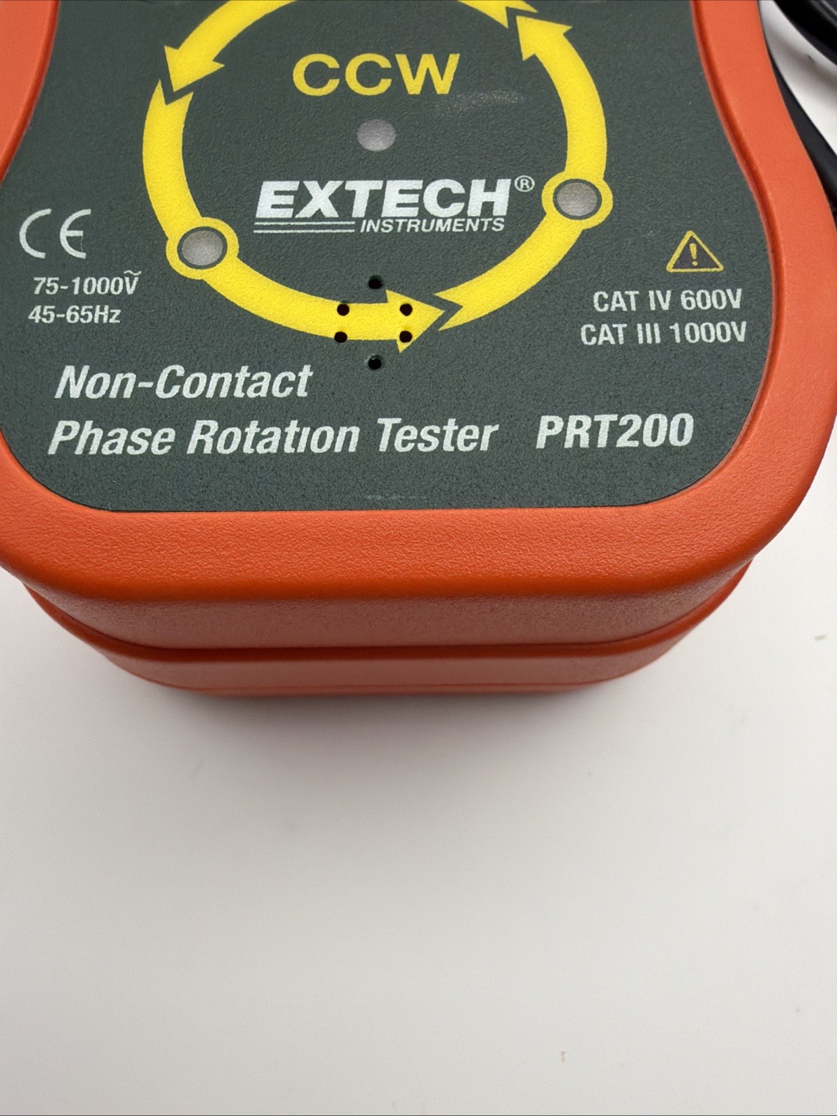 EXTECH PRT200 Non-Contact Phase Sequence Tester with Case CAT IV 600V III 1000V