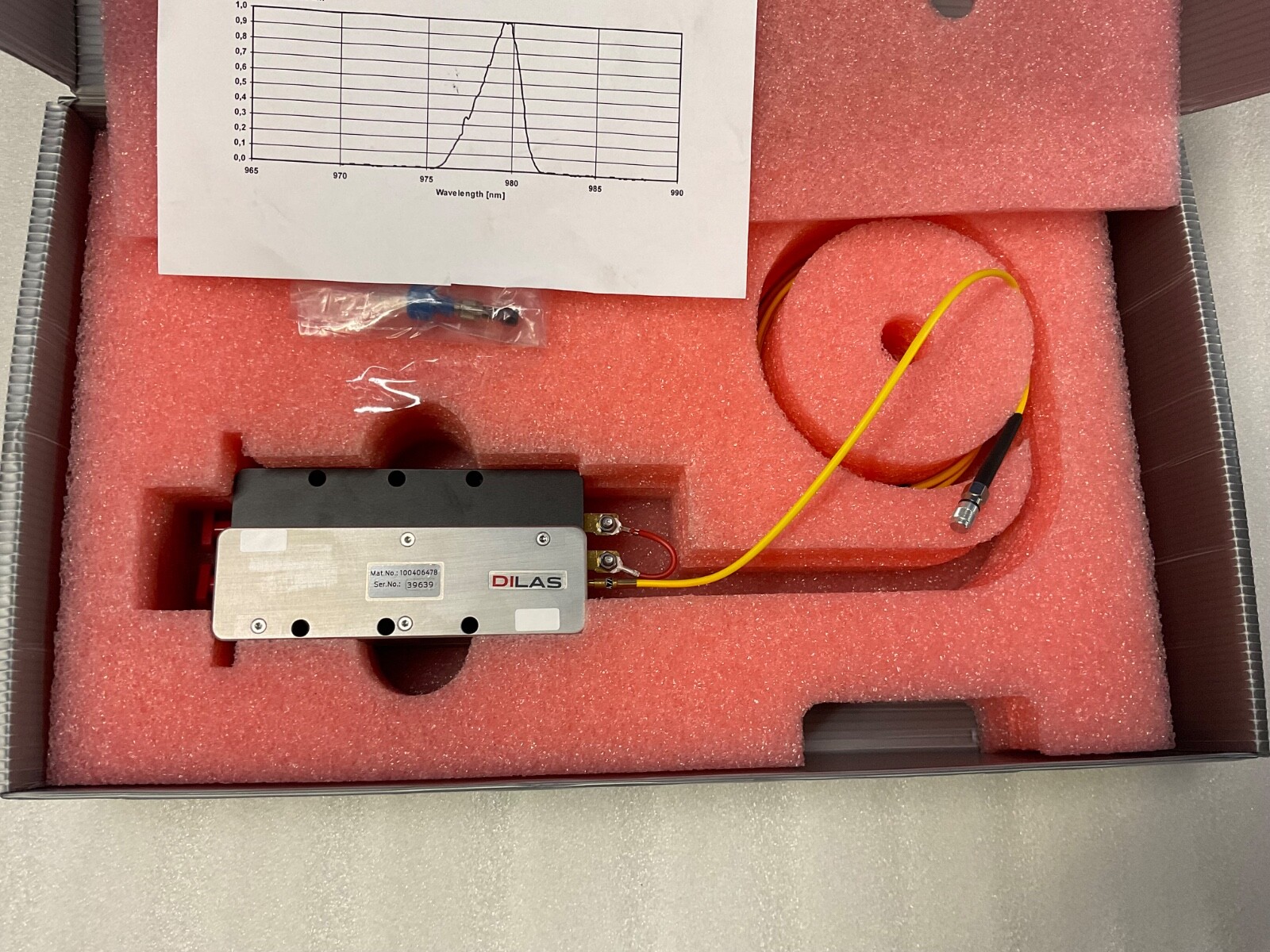 Rofin Dilas D4F2S22-980.2-175C-IS58.1 Continuous Wave-Operation Coherent AS IS