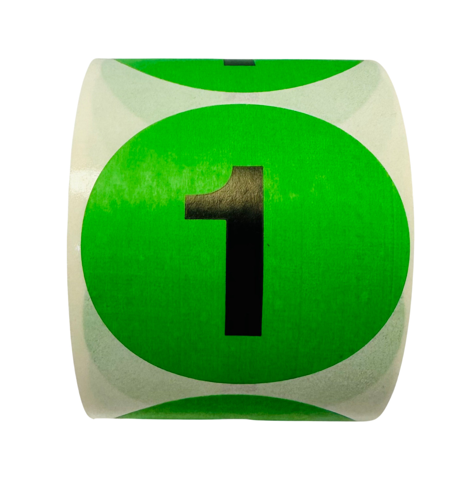 Inventory Control Numbered Labels – Number 1 (One) 2″ Peel & Stick 500 Stickers