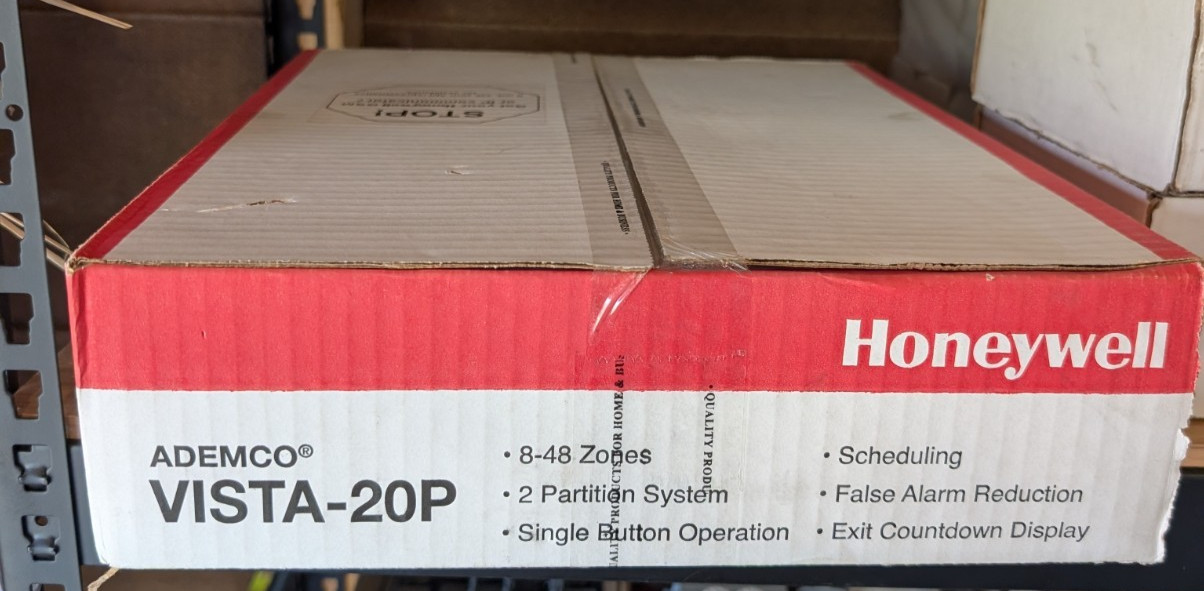 NIB Honeywell Ademco VISTA-20P Control Panel Box & Transformer