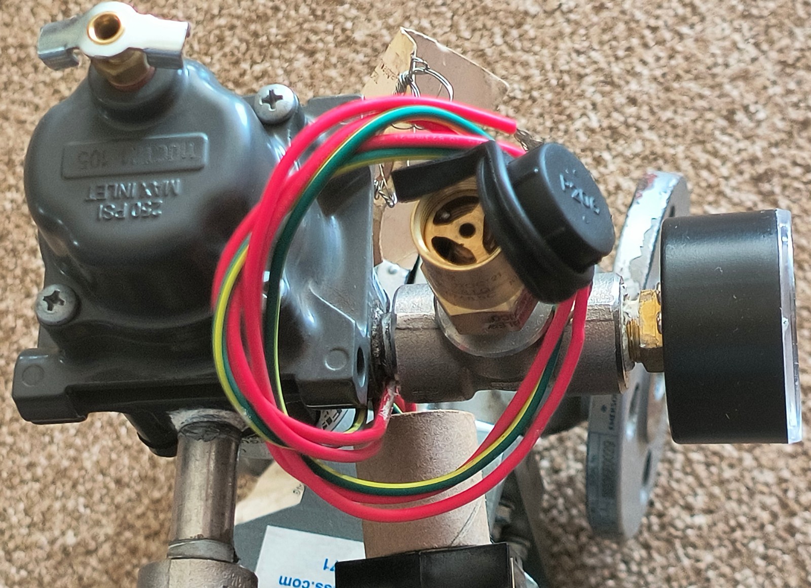 Emerson KTM 1″ EB162 Pneumatic Ball Valve Assembly Keystone F89 TopWorx ASCO NOS
