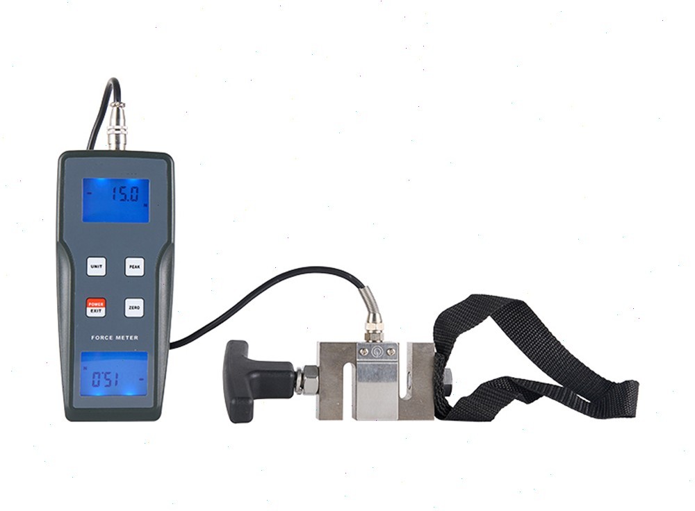 Handbrake Force Tester Gauge Meter with Accuracy ±0.5%FS ±1 Digit Unit kgf N Lbf