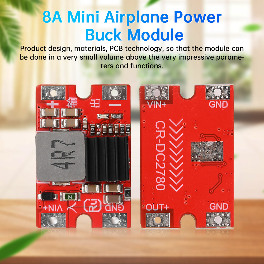 27V to 5V 12V 8A Mini DC-DC Voltage Reduction Module High Power Buck Module