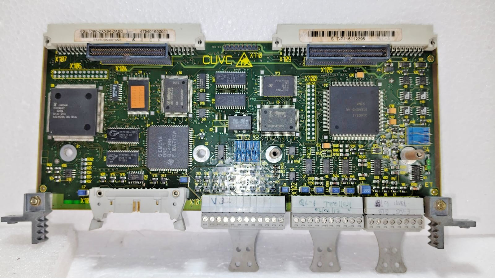SIEMENS 6SE7090-0XX84-0AB0 CUVC CONTROL BOARD PCB INDUSTRIAL DRIVE MODULE