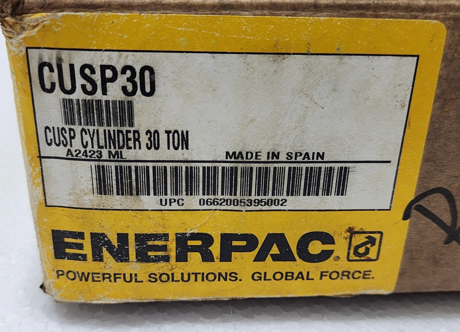 Enerpac CUSP30 Ultra Flat Hydraulic Cylinder 31.5ton 0.24in / 6mm Stroke