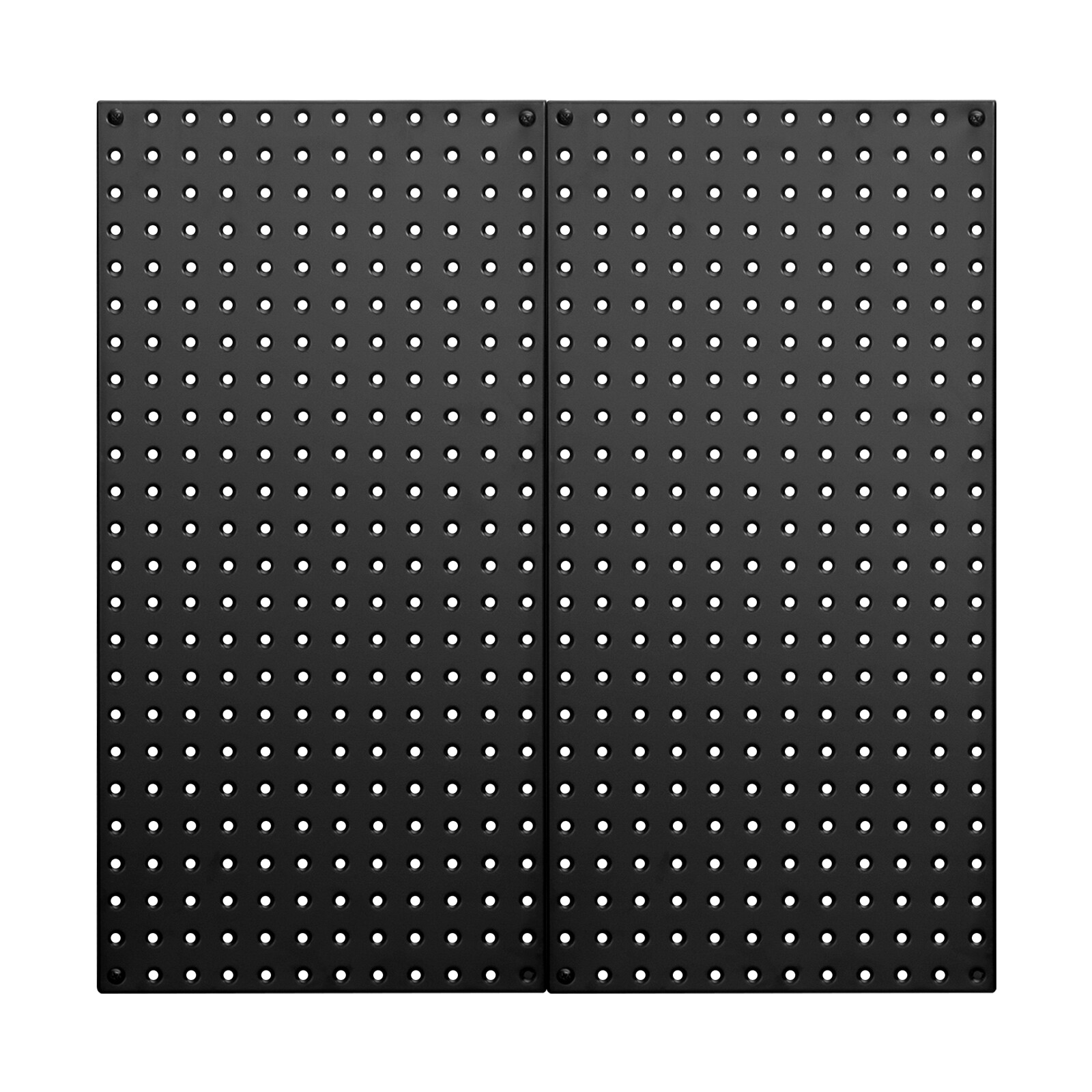 Metal Pegboard Panels 2 Pcs 24″ x 12″ Wall Organizer for Garage Tool Storage