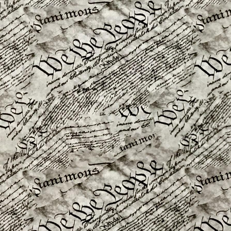 Hydrographic film We the People Script 7′ x 20″ hydro dip dipping
