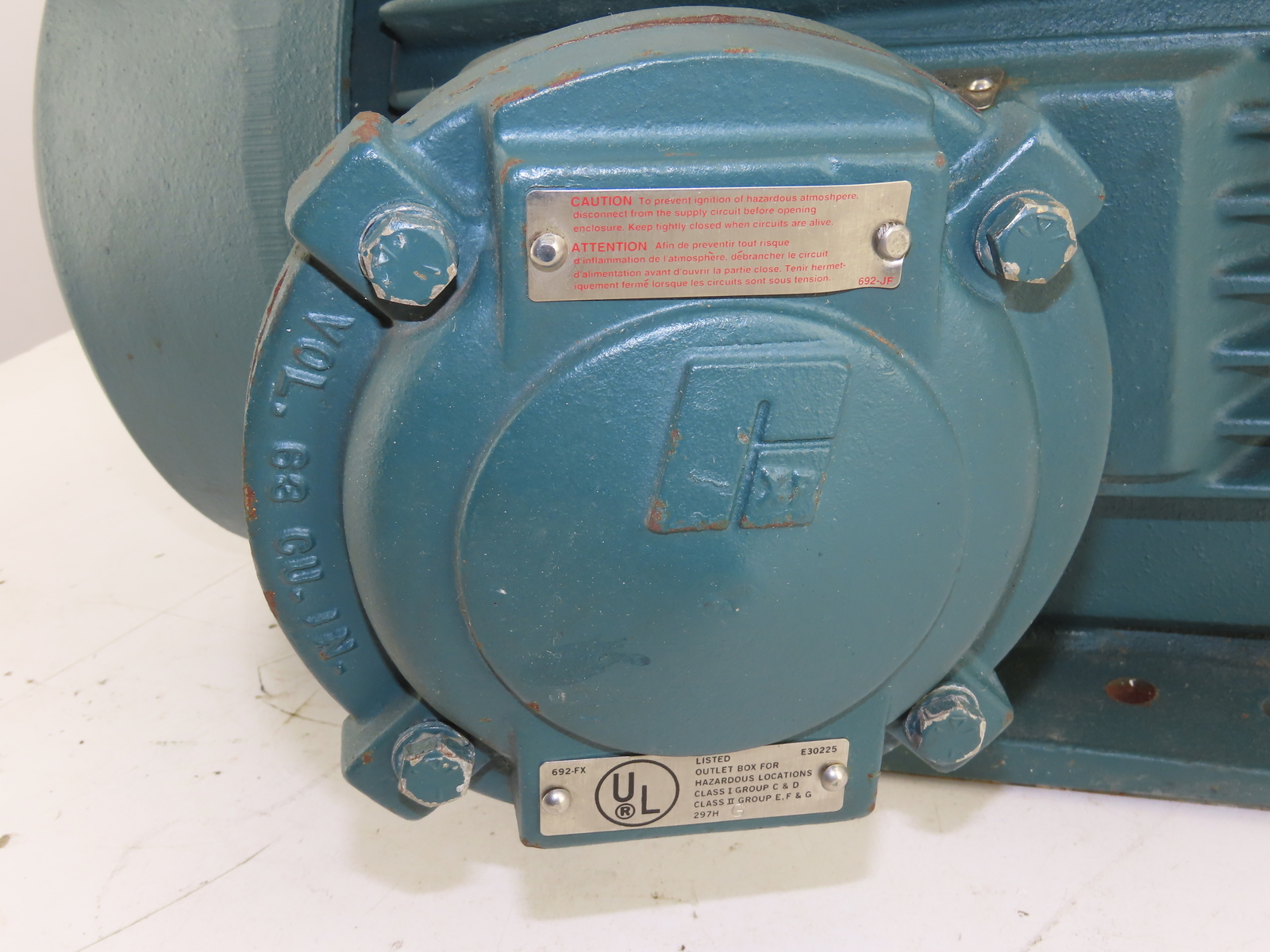RELIANCE ELECTRIC DUTY MASTER XEX 254T 10HP 3555RPM Hazardous Loc Invertor MOTOR