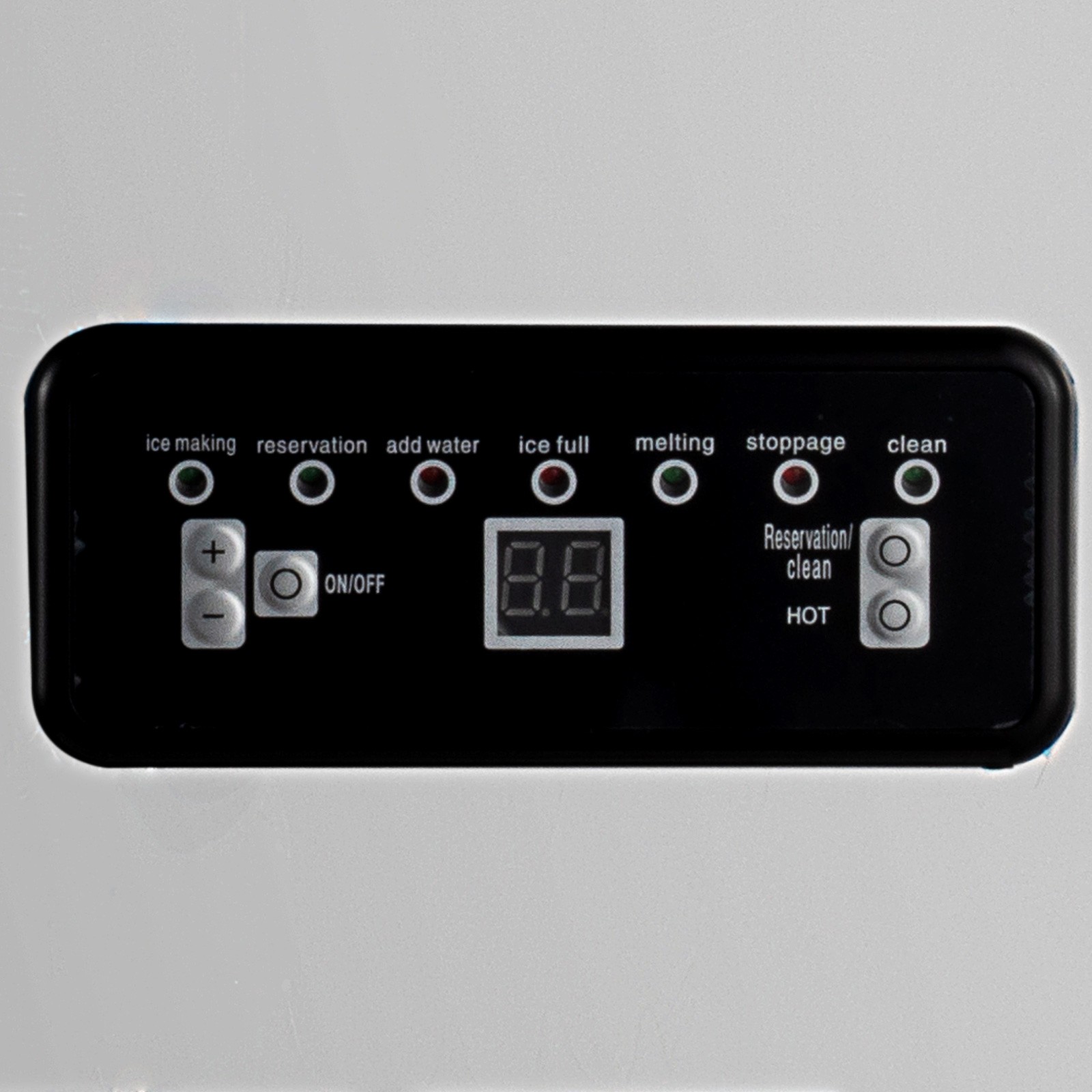 Commercial Ice Maker 50kg/24h Stainless Steel Ice Cube Machine for Bar Restauran