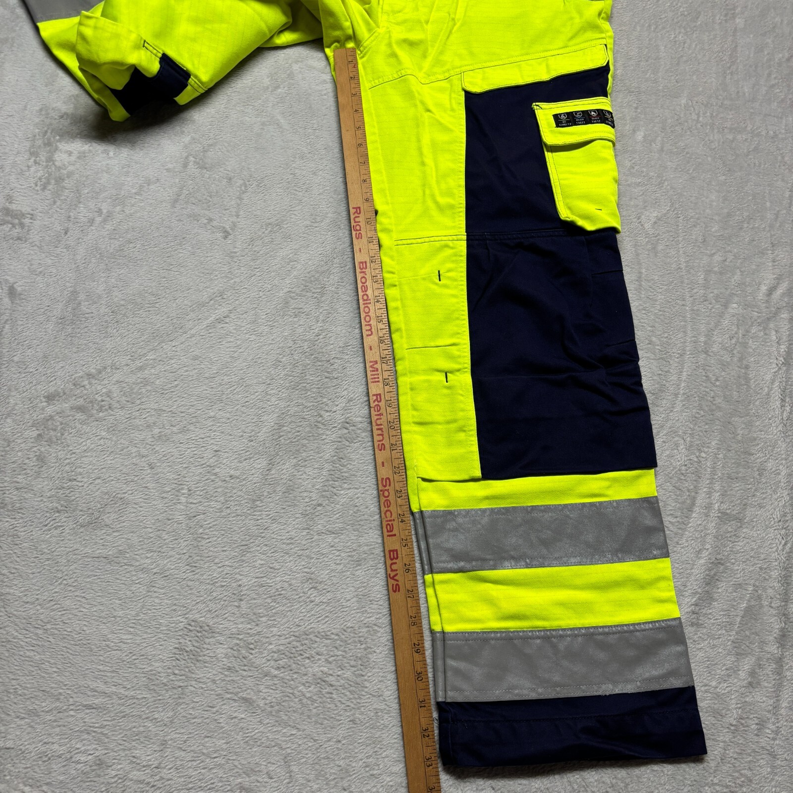 Blaklader 1578 Hi-Vis Multinorm Craftsman Pants Flame Electric Arc Resistant 2XL