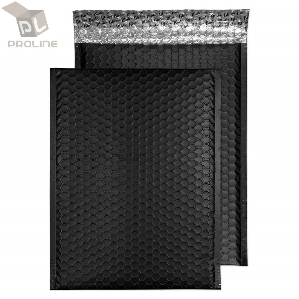 Mix Your Color 50 Matte Metallic Bubble Padded Envelopes Poly Mailers #2 8.5×12