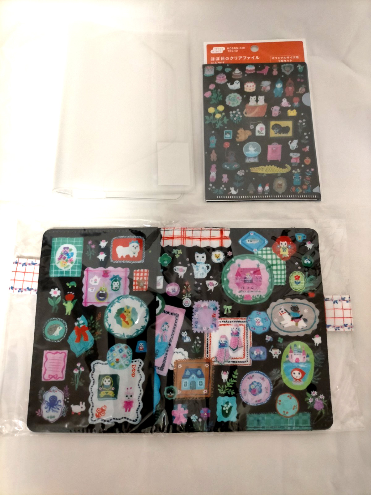 Hobonichi Cover Yumi Kitagishi A6 Cover ,clear cover and clear file set 2026 NEW