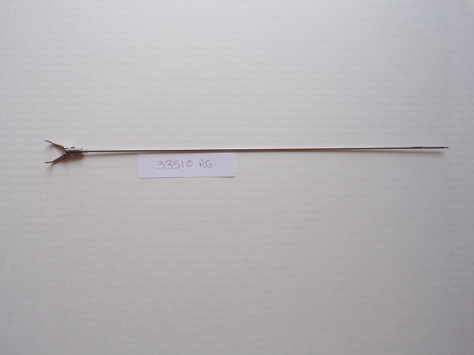 Storz 33510RG Clickline Right Angle Dissecting Grasping Forceps Inset 10mmx36cm