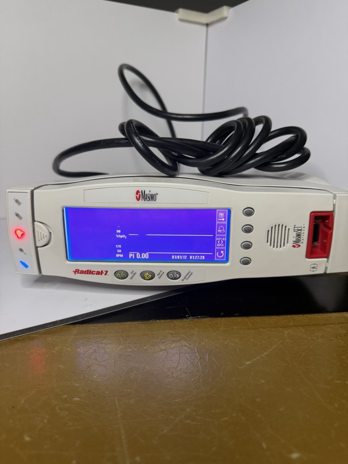 Masimo Radical 7 Pulse CO-Oximeter | with power supply | 30 day warranty