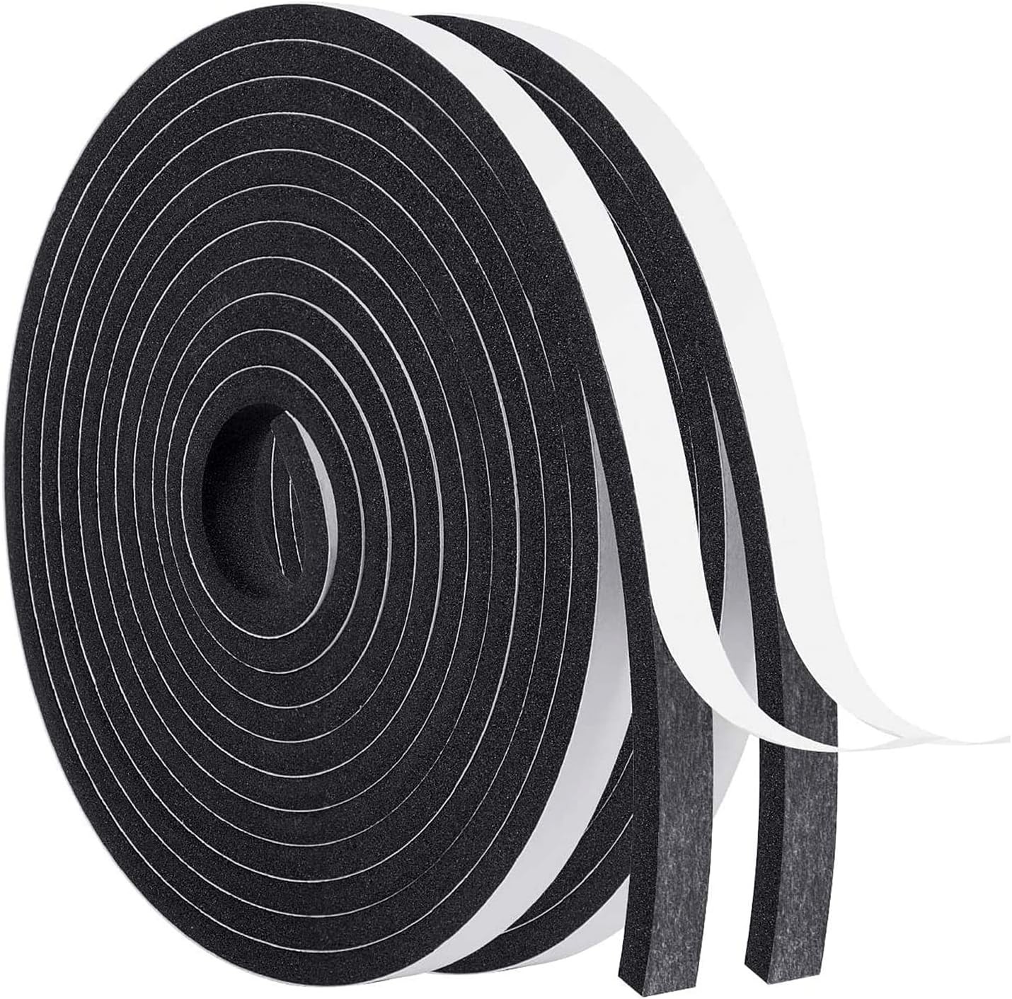 1/2in Wide X 1/4in Thick Foam Tape For Door Insulation Window Seal | Closed Cell