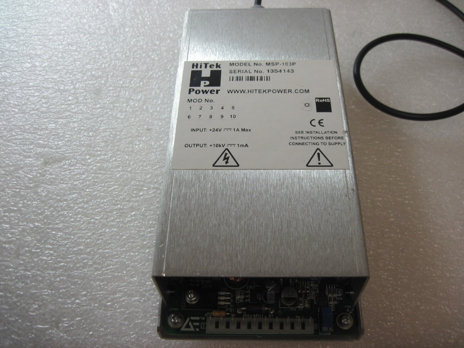 MSP-103P HITEK POWER POWER SUPPLY