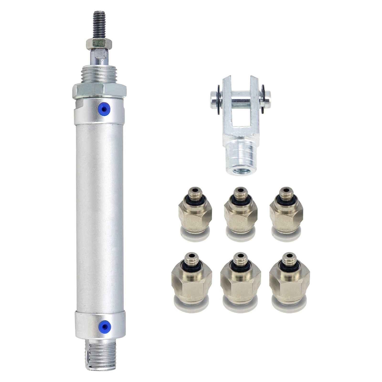 Pneumatic Cylinder 16mm Bore 50mm Stroke Air Cylinder Single Rod Double Actio…