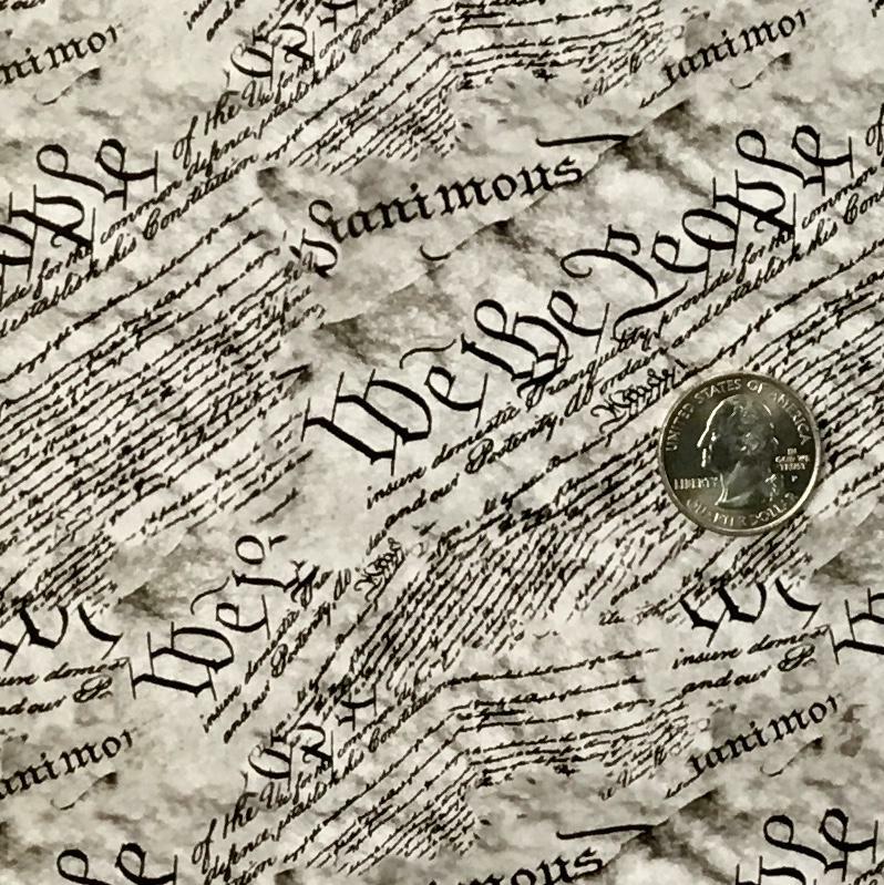 Hydrographic film We the People Script 7′ x 20″ hydro dip dipping