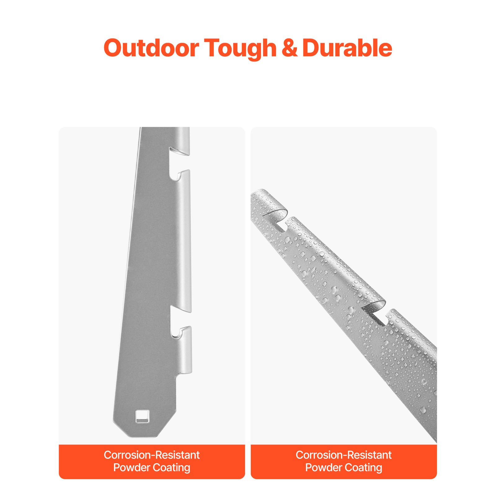 Barbed Wire Arm 10Pack 12.2 in Galvanized Steel Fence Extender Surface Mounted