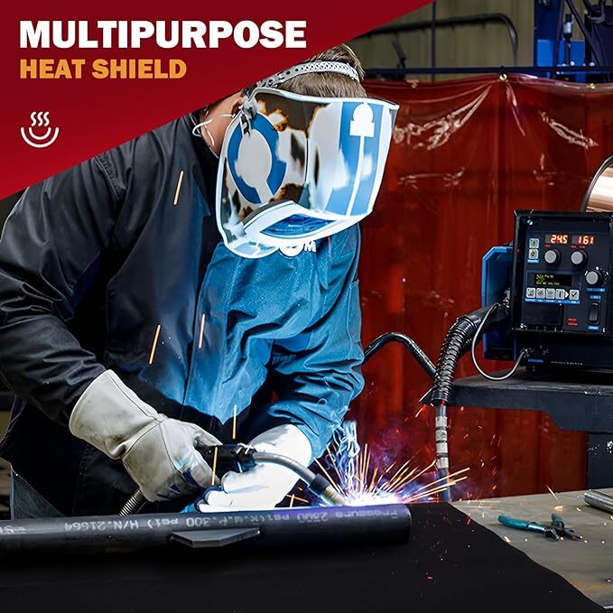 40″x40″ Welding Blanket Fireproof Flame Carbon Felt for Welders Retardant Fabric