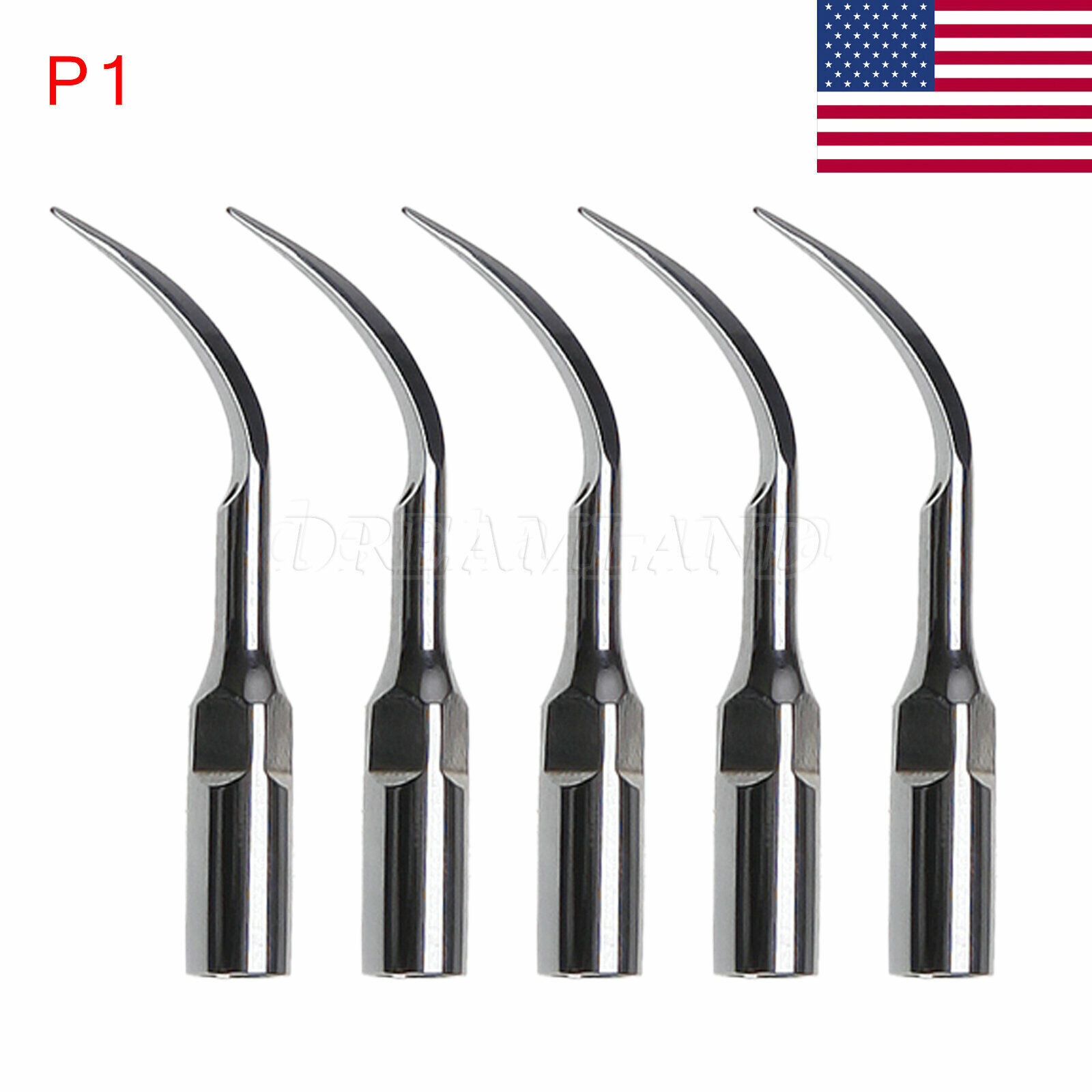 Dental Ultrasonic Piezo Scaler Perio Tips P1 Fit EMS/Cavitron Handpiece 5-20 HOT